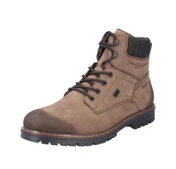 Rieker Stiefeletten Schnürstiefel Braun