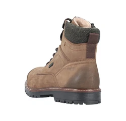 Rieker Stiefeletten Schnürstiefel Braun