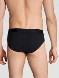 CALIDA Slip Cotton Code Herren Schwarz