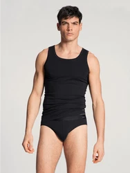 CALIDA Slip Cotton Code Herren Schwarz