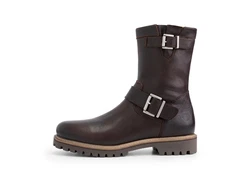 Travelin' Silkeborg Men Stiefel Dunkelbraun