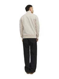 Strickpullover JORVESTERBRO QUARTER ZIP aus Baumwollmix