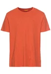camel active T-Shirt mit Logostickerei Orange/Rot