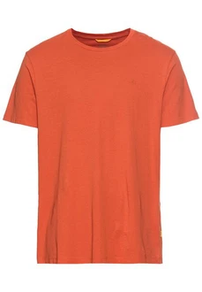 camel active T-Shirt mit Logostickerei