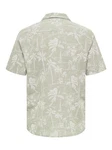 ONLY & SONS Hemd Caiden grau/wei