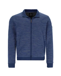 Sweatjacke Troyer-Sweatjacke mit Spots allover