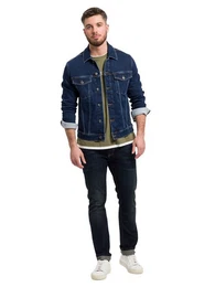 Outdoorjacke DENIM JACKET mit Stretch