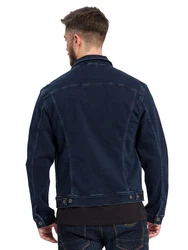 CROSS JEANS Outdoorjacke DENIM JACKET Dunkelblau/Hellblau/Blau