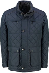 bugatti Outdoorjacke Dunkelgrün/Dunkelblau/Hellblau/Blau