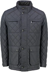 bugatti Outdoorjacke Dunkelgrün/Dunkelblau/Hellblau/Blau