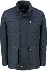 bugatti Outdoorjacke Dunkelgrün/Dunkelblau/Hellblau/Blau