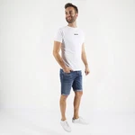 Miracle of Denim Jeansbermudas Creme/Hellblau/Weiß/Braun/Blau