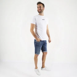 Miracle of Denim Jeansbermudas Creme/Hellblau/Weiß/Braun/Blau