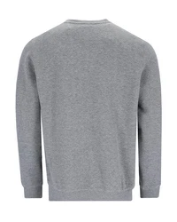 Hajo Sweatshirt Rundhals-Sweatshirt Alloverstruktur Grau/Hellgrau/Dunkelgrau