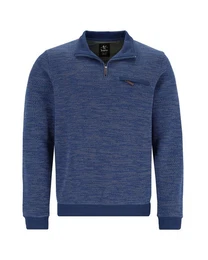 Sweatshirt Stehkragen-Sweatshirt mit Spots allover