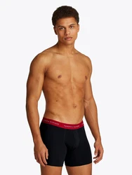 Tommy Hilfiger Underwear Boxershorts Essential Dunkelblau/Schwarz/Gelb