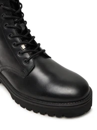 Schnrstiefeletten Durham Combat PMS50254 Schwarz Schnrstiefel