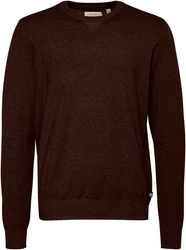 Blend Rundhalspullover Bruton Dunkelbraun/Dunkelgrün/Schwarz/Khaki/Braun