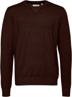 Blend Rundhalspullover Bruton Dunkelbraun/Dunkelgrün/Schwarz/Khaki/Braun Blend Rundhalspullover Bruton Dunkelbraun/Dunkelgrün/Schwarz/Khaki/Braun