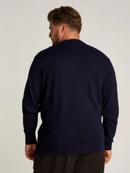 Tommy Hilfiger Strickpullover BT-PIMA ORG CTN CASHMERE VNCK-B Grün