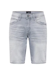 BLEND Shorts Jeans (1-tlg) grey denim