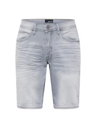 BLEND Shorts Jeans (1-tlg) grey denim