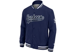 Fanatics Collegejacke New York Yankees MLB Sateen Blau/Dunkelblau