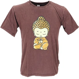 T-Shirt Tibet & Buddhist Art T-Shirt, Little Buddha.. alternative Bekleidung