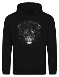 Youth Designz Herren Kapuzenpullover mit Frontprint Braun/Schwarz