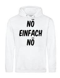 Youth Designz Kapuzenpullover N Hoodie Fun-Print Weiß