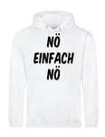 Youth Designz Kapuzenpullover N Hoodie Fun-Print Weiß