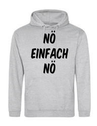 Youth Designz Kapuzenpullover N Hoodie Fun-Print Weiß/Hellblau/Dunkelgrau/Hellgrau/Grau