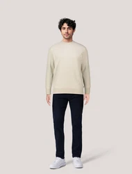 BOSS Strickpullover AMERCURY Regular Fit Khaki/Braun/Beige