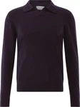 Carl Gross Strickpullover CG Dave Dunkelblau/Lila