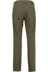 Club of Comfort Stoffhose Garvey Flat-Front Khaki/Dunkelgrün