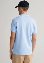 Gant Poloshirt REGULAR SHIELD Hellblau/Blau