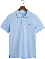 Gant Poloshirt REGULAR SHIELD Hellblau/Blau
