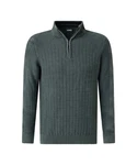 Pioneer Authentic Jeans Strickpullover Dunkelgrün