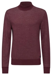 Rollkragenpullover in Melange Optik