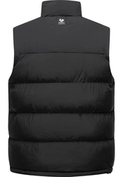 Ragwear Steppweste Savan Herren Outdoorweste Schwarz/Dunkelgrau