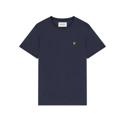 Lyle & Scott T-Shirt Plain Dunkelblau/Blau