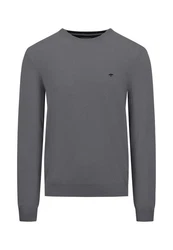 FYNCH-HATTON Pullover Dunkelgrau/Grau/Hellgrau/Dunkelblau