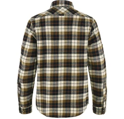 Fjällräven Singi Heavy Flannel Shirt Dunkelgrün/Braun/Dunkelbraun