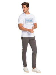 Chinohose SLIM TAPERED CHINO mit Stretch