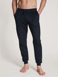 CALIDA Pyjamahose Remix Basic Sleep Herren Dunkelblau/Blau