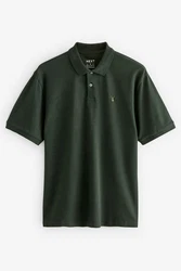 Next Poloshirt Dunkelgrün/Grün