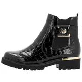 Schwarze Stiefel aus Jeans image