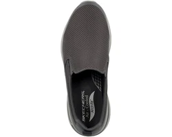 Skechers Go Walk Arch Fit - Togpath Herren Slipper Grau/Hellgrau/Dunkelgrau/Braun