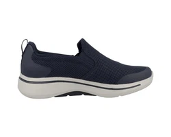 Skechers Go Walk Arch Fit - Togpath Herren Slipper Dunkelblau/Blau