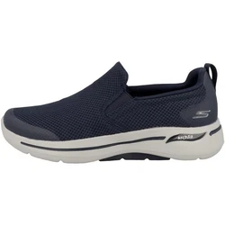 Skechers Go Walk Arch Fit - Togpath Herren Slipper Dunkelblau/Blau